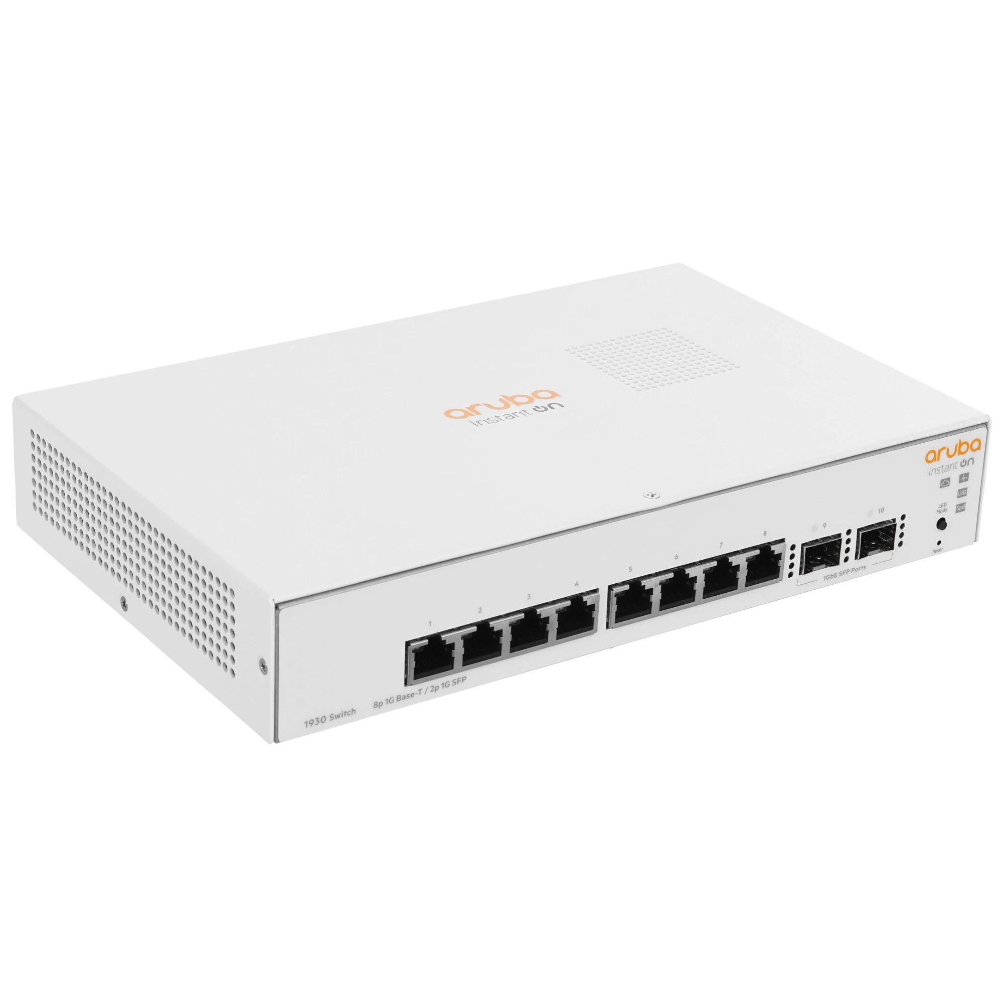 Коммутатор HPE OfficeConnect 1930 8G 2SFP, 8×1 Гбит/с + 2×1 Гбит/с SFP, управляемый