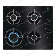 Газовая варочная панель Electrolux KGG6407K черный