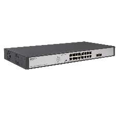 Коммутатор Unmanaged Switch 16x1000Base-T PoE, 2x1000Base-X SFP, PoE Budget 200W, Long-range PoE up to 250m, 19