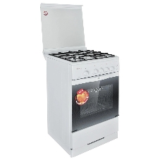Плита газовая Gefest 3200-06 К2 белый, конфорок 4 шт, духовка 42 л, 50 см x 85 см x 57 см
