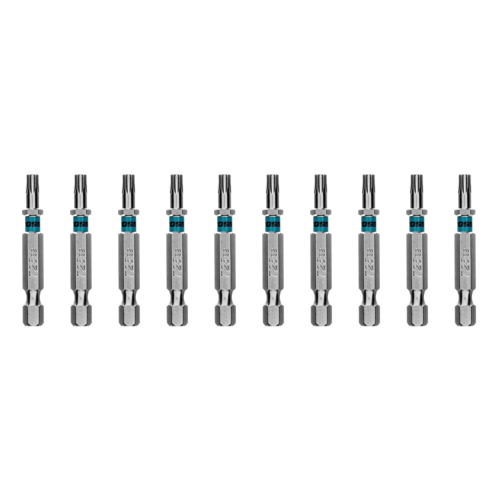 Бита Gross Torx 25х50мм, сталь S2, шестигр., 10 шт.