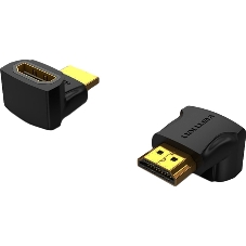 Адаптер-переходник Vention HDMI v2.0 19M/19F угол 270 Адаптер-переходник Vention HDMI v2.0 19M/19F угол 270