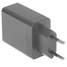 Сетевое зарядное устройство BQ Charger 38W2A01 (2 ports Type-C + USB, PD 20W+QC3.0 18W, 38W total) серый