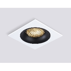 Светильник встраиваемый Ambrella light TN102727 WH/BK белый/черный GU5.3 92*92*23