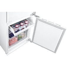 Холодильник Samsung No Frost (193,5x54x55) 2-хкамерн. инвертер (BRB80F30AEF0EO)