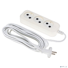 Сетевой удлинитель Buro BU-PSL3.5/W 5 м (3 розетки) белый (пакет ПЭ)