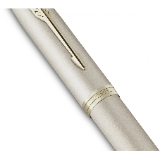 Ручка перьевая Parker IM Monochrome F328 (2172953) Champagne PVD F сталь нержавеющая подар.кор.