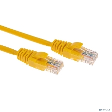 Патч-корд U/UTP Rexant cat.5e, RJ45-RJ45, 26AWG, ZH нг(А)-HF, желтый, 1 м