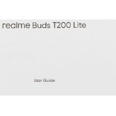 Гарнитура внутриканальные Realme Techlife Buds T200 Lite серый беспроводные bluetooth в ушной раковине (6942729003761)
