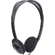 Проводные наушники Defender Aura 101 черный, накладные, Jack 3.5 мм