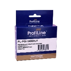 Картридж струйный ProfiLine PL-PGI-1400XLY для принтеров Canon MB2040/MB2140/MB2340/MB2740 с чернилами Yellow