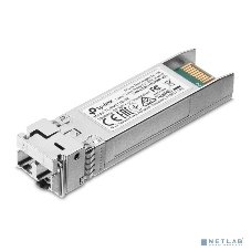 Трансивер TP-Link 10G SFP+ Module, LC connector, 50/125um or 62.5/125um Multi-mode, 850nm wavelength, distance up to 300m.