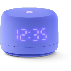 Умная колонка Яндекс Станция Лайт 2 LED, 6Вт, с экраном, 1 динамик, часы, Алиса, BT5.0, Wi-Fi, фиолетовый
