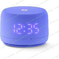Умная колонка Яндекс Станция Лайт 2 LED, 6Вт, с экраном, 1 динамик, часы, Алиса, BT5.0, Wi-Fi, фиолетовый