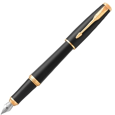 Ручка перьевая Parker Urban Core F309 (CW1931593) Muted Black GT, F, сталь нержавеющая, подарочная коробка