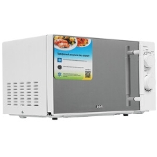 Микроволновая печь BBK 20MWS-771M/WM белый, 20 л, 700 Вт, переключатели - поворотный механизм