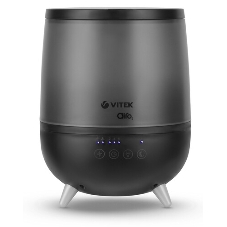Увлажнитель воздуха Vitek VT-2356 Midnight черный, 15 м², 2 л, ультразвуковой, верхний залив воды