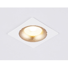 Светильник встраиваемый Ambrella light TN102728 WH/GD белый/золото GU5.3 92*92*23