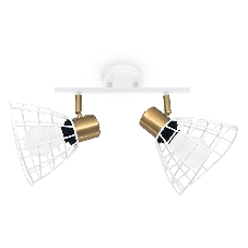 Светильник Ambrella light TR8601/2 WH/GD белый/золото E27*2 max 40W 260*154*230