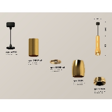 Светильник Ambrella Light XP1125001 PYG/SBK золото желтое полированное/черный песок MR16 GU5.3