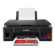 МФУ струйное Canon PIXMA G3416 (2315C052), А4, цветной, печ. 8.8 стр/мин. (ч/б) 5 стр/мин. (цвет), скан. до 3 стр/мин., 4800x1200 dpi (печать) 1200х600 dpi (скан.), USB, Wi-Fi