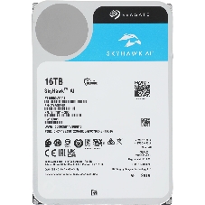Жесткий диск HDD Seagate SkyHawk AI 16Tb 7200rpm SATA 512Mb 3.5
