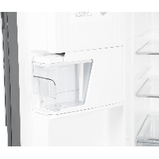 Холодильник Hitachi R-W660PUC7 GGR серый двухкамерный 396/144л морозилка сверху No Frost, Side by Side