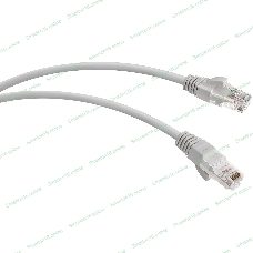 Патч-корд WRline WR-PC-RJ45-UTP-5E-10-GY UTP RJ-45 вил.-вилка RJ-45 cat.5e 10м серый LSZH (уп.:1шт)