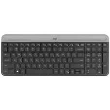 Комплект клавиатура+мышь Logitech MK470 беспроводной, USB, 1000 DPI, чёрный