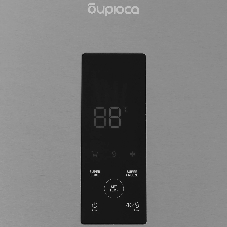 Холодильник Бирюса Б-I940NF нержавеющая сталь двухкамерный 210/130л морозилка снизу, No Frost