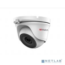 Камера видеонаблюдения HiWatch DS-T203(B) 2.8-2.8мм HD-CVI HD-TVI цветная корп.:белый