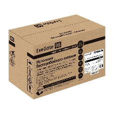 Источник бесперебойного питания ExeGate SpecialPro Smart LLB-1000.LCD.AVR.1SH.2C13.RJ.USB 1000VA/550W, LCD, AVR, 1*Schuko+2*C13, RJ45/11,USB, металлический корпус, черный