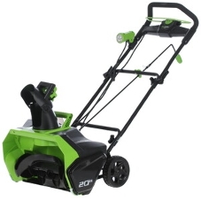 Снегоуборщик аккумуляторныйGreenworks GD40SB, 40V, 51 см, бесщеточный, с 1хАКБ 4 А.ч и ЗУ 2600607