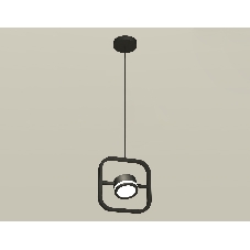 Светильник Ambrella light XB9119150 SBK/FR черный песок/белый матовый GX53 (C9119, N8415)