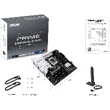Материнская плата ASUS PRIME Z890M-PLUS WIFI, LGA1851, Intel Z890, 4xDDR5, 6xSATA, 3xM.2, 1xPCIe 5.0 x16, DisplayPort, HDMI, USB Type-C, 1x2.5Gb LAN, 3x3.5 мм, 7.1, microATX