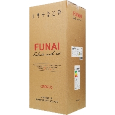 Кондиционер мобильный FUNAI CROCUS MAC-CS22CON01 7500 BTU, 15 м², 53 дБ, охлаждение, белый