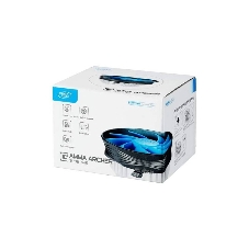 Кулер для процессора DEEPCOOL GAMMA ARCHER синий, 120 мм, алюминий, 1600 об/мин, 26.1 дБ, 3 pin, 95 Вт, 65.5 мм