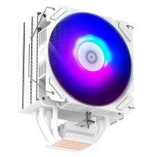 Кулер ZALMAN CNPS9X PERFORMA WHITE ARGB, 120мм FAN, 4 HEAT PIPES, 4-PIN PWM, 700-1800 RPM, 28DBA MAX, HYDRO BEARING, FULL SOCKET SUPPORT