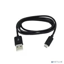 Кабель Rexant USB кабель microUSB длинный штекер 1М черный