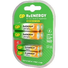 Аккумулятор GP 210AAHC АА+75AAAHC AAA NiMH 2000mAh (4шт)