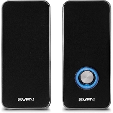 Акустическая система 2.0 SVEN 325, черный, USB, мощность 2x3 Вт(RMS) SVEN 325, черный, USB, акустическая система 2.0, мощность 2x3 Вт(RMS)