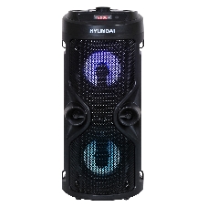 Минисистема Hyundai H-MC150 черный 50Вт/FM/USB/BT/SD/MMC