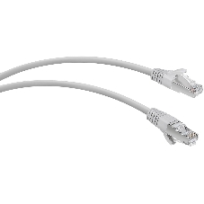 Патч-корд WRline WR-PC-RJ45-FTP-5E-2-GY F/UTP общий экран RJ-45 вил.-вилка RJ-45 cat.5e 2м серый LSZH (уп.:1шт)