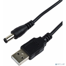 Кабель Rexant USB штекер - DC разъем питание 2,1х5,5 мм, 1,5 м