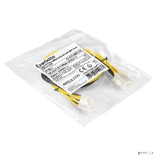 Удлинитель кабеля питания материнской платы +12V ExeGate EX-EXT-8M8F-0.5 (8pin EPS12V M/8pin EPS12V F, 0,5м)