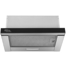 Вытяжка Oasis UV-50G черное стекло