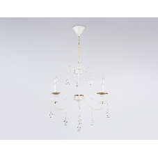 Светильник Ambrella light TR4915/3 WH/GD белый/золото E14/3 max 40W D550*860