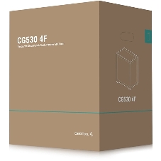 Компьютерный корпус Deepcool CG530 4F черный без БП ATX 2x120мм 2x140мм 2xUSB 2.0 1xUSB 3.0 audio bott PSU