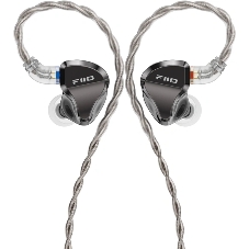 Гарнитура внутриканальные Fiio JH5 0.78м черный проводные крепление за ухом (80003493)