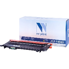 Картридж лазерный NVPrint совместимый Samsung CLT-Y406S Yellow для CLP-360/365/368/CLX-3300/3305 (1000k)